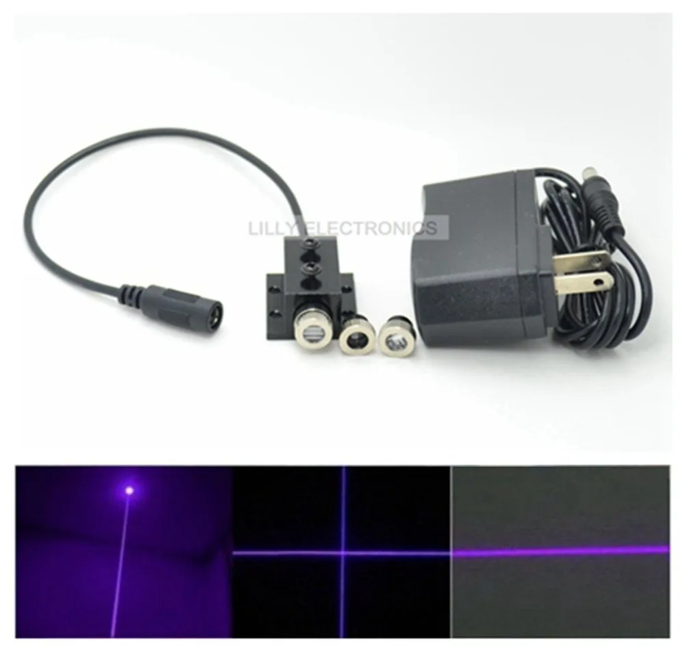 3in1 Dot/Line/Cross 405nm 150mW Violet-Blue Laser Module w/Adapter and Heatsink
3in1 Dot/Line/Cross 405nm 150mW Violet-Blue Laser Module w/Adapter and Heatsink