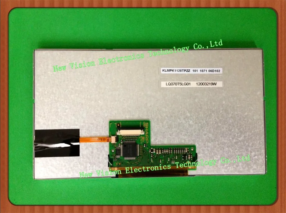 New Original 7 inch LED LQ070T5LG01 KLMPK1128TPZZ LCD Display Panel for Car GPS & AV System
New Original 7 inch LED LQ070T5LG01 KLMPK1128TPZZ LCD Display Panel for Car GPS & AV System
