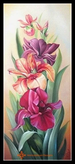 Embroidery Counted Cross Stitch Kits Needlework - Crafts 14 ct DMC DIY Arts Handmade Decor - Iris
Embroidery Counted Cross Stitch Kits Needlework - Crafts 14 ct DMC DIY Arts Handmade Decor - Iris