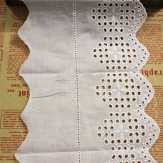 5 yards/lot width 14.5cm 5.7" off white cotton fabric lace trim ribbon for dress skirt clothes dc2083L4K719
5 yards/lot width 14.5cm 5.7" off white cotton fabric lace trim ribbon for dress skirt clothes dc2083L4K719