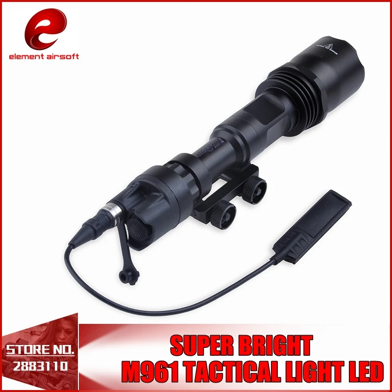 Element SF Tactical light M961 LED Flash Light Version Super Bright Tactical Flashlight For Rifle EX109 waterproof led hot sell
Element SF Tactical light M961 LED Flash Light Version Super Bright Tactical Flashlight For Rifle EX109 waterproof led hot sell