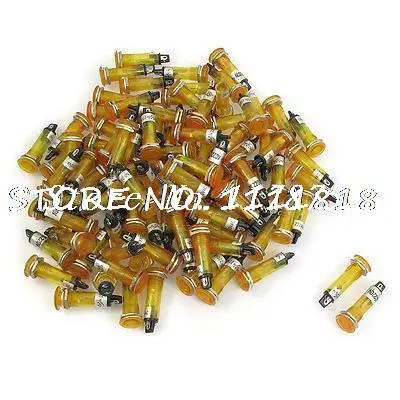 100x AC 220V 10mm Flat Head Yellow Bulb Power Signal Indicator Light Lamp XD10-1
100x AC 220V 10mm Flat Head Yellow Bulb Power Signal Indicator Light Lamp XD10-1