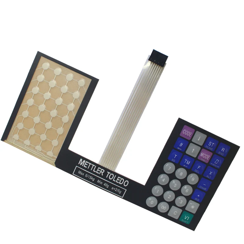 5pcs/lot (English Version) Keyboard Film (Key strengthen edition) For METTLER TOLEDO 3600 8442 3650 3680 Scale Printer
5pcs/lot (English Version) Keyboard Film (Key strengthen edition) For METTLER TOLEDO 3600 8442 3650 3680 Scale Printer
