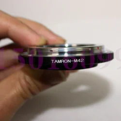 Адаптер для объектива для Tamron Adaptall 2 AD2 для камер с винтовым креплением M42
Адаптер для объектива для Tamron Adaptall 2 AD2 для камер с винтовым креплением M42