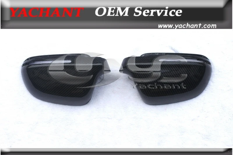 Carbon Fiber Side Mirror Cover Caps Frame Replacement Fit For 2008-2012 A4 B8
Carbon Fiber Side Mirror Cover Caps Frame Replacement Fit For 2008-2012 A4 B8