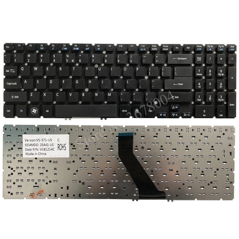 Laptop Keyboards For Acer Aspire M3 M5 M5-581T M5-581G M5-581PT M5-581TG M3-581T M3-581PT M3-581PTG Keyboards US
Laptop Keyboards For Acer Aspire M3 M5 M5-581T M5-581G M5-581PT M5-581TG M3-581T M3-581PT M3-581PTG Keyboards US