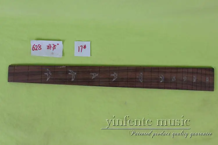 new high Quality 1 x 24.75"electric Guitar Fretboard electric guitar rose Wood Fretboard Parts17# inlay
new high Quality 1 x 24.75"electric Guitar Fretboard electric guitar rose Wood Fretboard Parts17# inlay