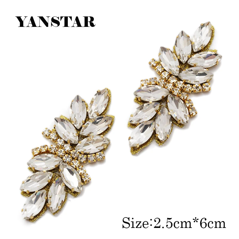 YANSTAR 50pcs Bridal Gown Belt small silver Rhinestone Appliques Trim For Wedding Dress Belts Rose Gold Crystal Accessory YS897
YANSTAR 50pcs Bridal Gown Belt small silver Rhinestone Appliques Trim For Wedding Dress Belts Rose Gold Crystal Accessory YS897