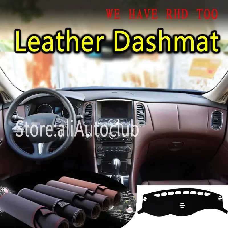 Кожаный коврик для приборной панели INFINITI QX50 EX25 EX37 EX35 EX30D 2007-2018, ковер для приборной панели, ковер для приборной панели, индивидуальный Стайлинг автомобиля, солнцезащитный козырек LHD + RHD
Кожаный коврик для приборной панели INFINITI QX50 EX25 EX37 EX35 EX30D 2007-2018, ковер для приборной панели, ковер для приборной панели, индивидуальный Стайлинг автомобиля, солнцезащитный козырек LHD + RHD