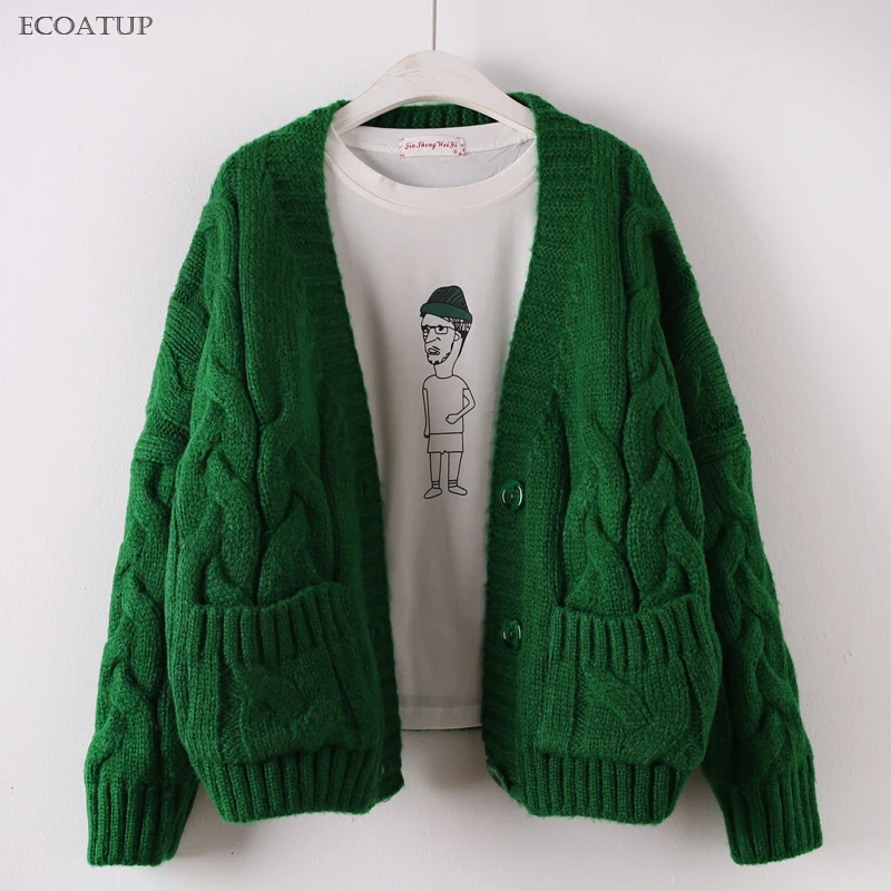 Crossing Open Knit Sweater Women Normcore Drop Shoulder Twist Thicken Cable Open Stitch Jacket Female Oversized Cardigan
Crossing Open Knit Sweater Women Normcore Drop Shoulder Twist Thicken Cable Open Stitch Jacket Female Oversized Cardigan