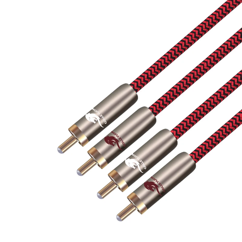 Аудиокабель HIFI с двойным RCA на двойной RCA разъемом, аудио-экранирование с 2 RCA на 2 RCA для автомобильного сабвуфера, ТВ, DVD, динамика, видео, AV
Аудиокабель HIFI с двойным RCA на двойной RCA разъемом, аудио-экранирование с 2 RCA на 2 RCA для автомобильного сабвуфера, ТВ, DVD, динамика, видео, AV
