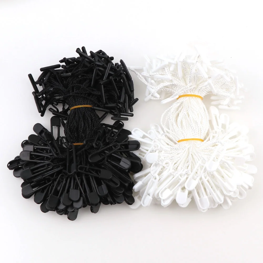 100Pcs Plastic Pins Buckle Clothes Cotton Tag Rope Cords Hanging Tablet For Garment Bag Tags Cards, DIY Clothing Accessories
100Pcs Plastic Pins Buckle Clothes Cotton Tag Rope Cords Hanging Tablet For Garment Bag Tags Cards, DIY Clothing Accessories