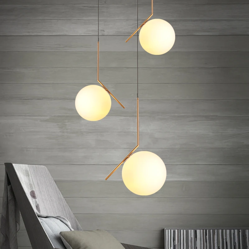 Glass ball pendant lamp modern pendant lamp for living room / bedroom / dining room art deco lampara indoor use
Glass ball pendant lamp modern pendant lamp for living room / bedroom / dining room art deco lampara indoor use