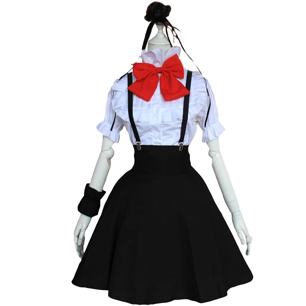 Brdwn Dagashi Kashi Womens Shidare Hotaru Cosplay Costume Asian Size School uniforms (Shirt+Skirt+Hairwear+Wrister+Bow tie)
Brdwn Dagashi Kashi Womens Shidare Hotaru Cosplay Costume Asian Size School uniforms (Shirt+Skirt+Hairwear+Wrister+Bow tie)