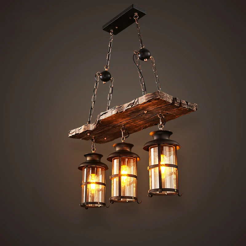 New Original Design Retro Industrial Pendant Lamp 3 Head Old Boat Wood American Country style Nostalgia Light Free Shipping
New Original Design Retro Industrial Pendant Lamp 3 Head Old Boat Wood American Country style Nostalgia Light Free Shipping