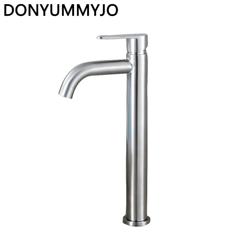 DONYUMMYJO стильный элегантный смеситель для раковины для ванной комнаты 304 нержавеющая сталь раковина для сосуда кран для холодной воды с никелевой отделкой
DONYUMMYJO стильный элегантный смеситель для раковины для ванной комнаты 304 нержавеющая сталь раковина для сосуда кран для холодной воды с никелевой отделкой