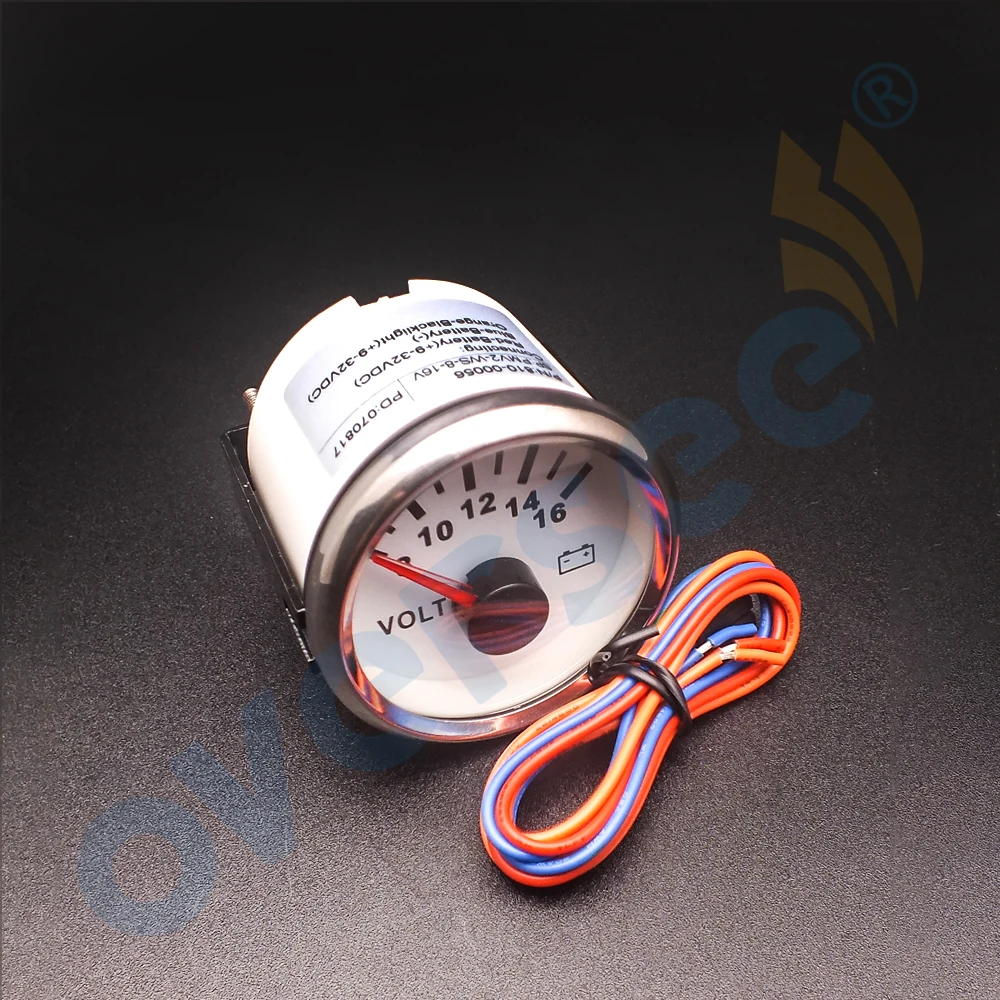 Inboard Outboard Universal Volt Voltage Gauge Meter 810-00056 For Marine Boat Speed Boat Water Proof
Inboard Outboard Universal Volt Voltage Gauge Meter 810-00056 For Marine Boat Speed Boat Water Proof