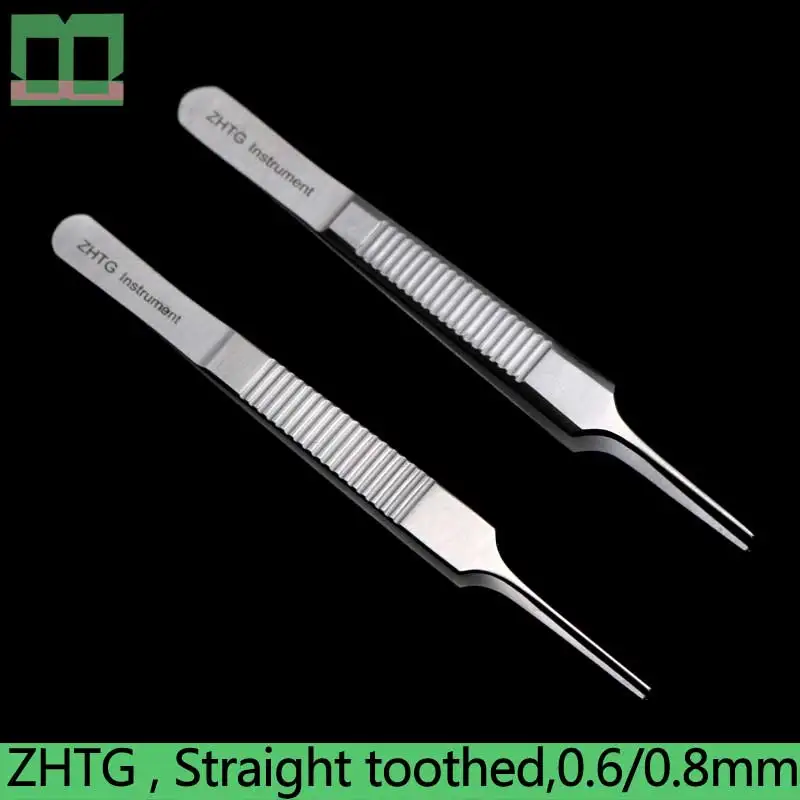 Straight toothed 0.4mm/0.6mm ZHT GFat tweezers Cosmetic and plastic surgery instruments 10cm Double eyelid tool
Straight toothed 0.4mm/0.6mm ZHT GFat tweezers Cosmetic and plastic surgery instruments 10cm Double eyelid tool