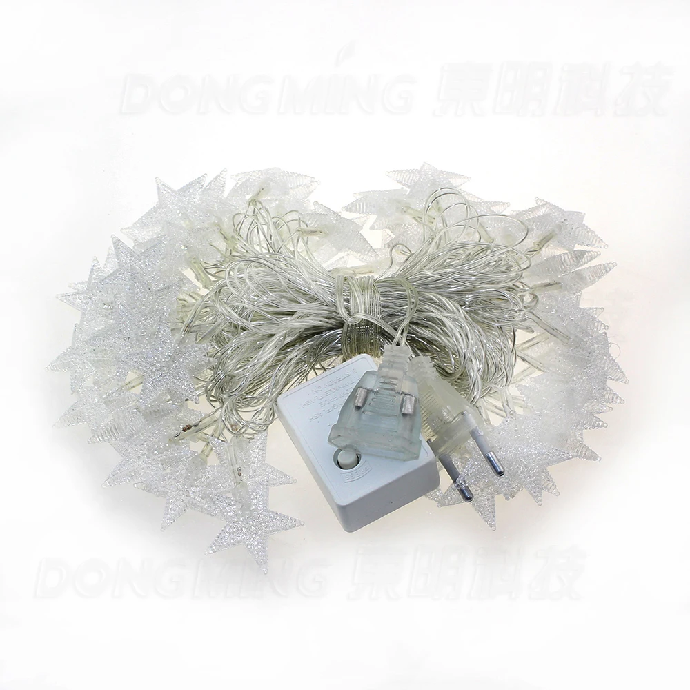 10M 50leds 220V/110V LED Fairy Christmas Lights Star Battery LED string lights for holiday Wedding Party Outdoor Indoor
10M 50leds 220V/110V LED Fairy Christmas Lights Star Battery LED string lights for holiday Wedding Party Outdoor Indoor