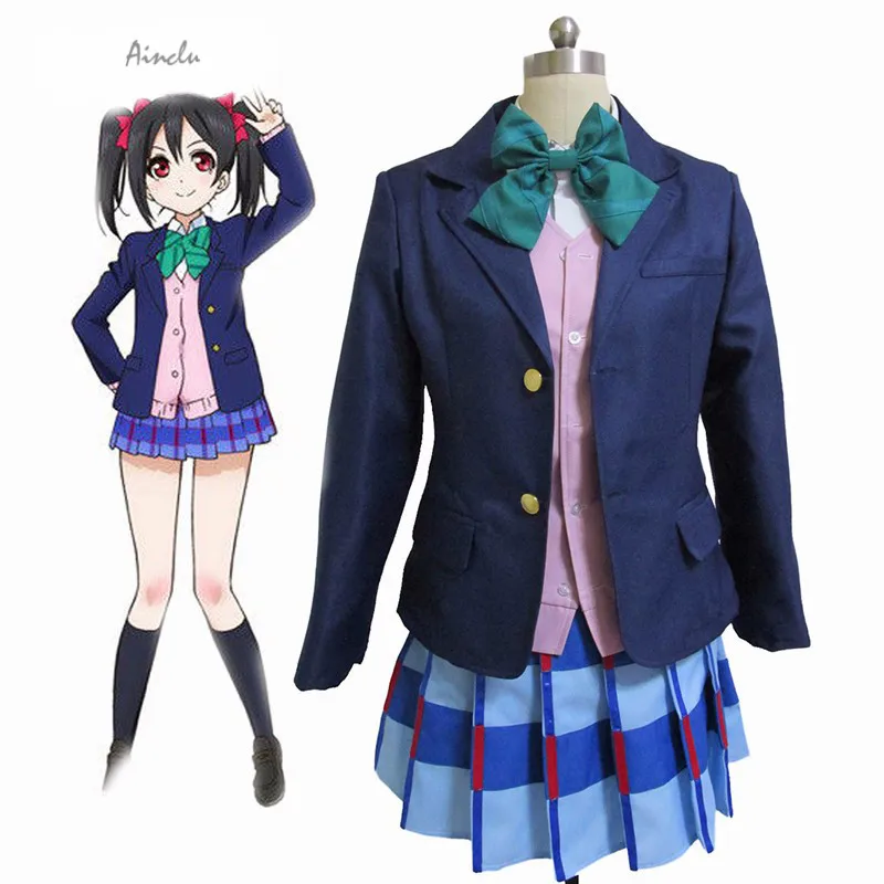 Ainclu Free Shipping Adult Kid Love Live! Yazawa Niko Otonokizaka Academy Girl's School Uniform Cosplay Costumes For Halloween
Ainclu Free Shipping Adult Kid Love Live! Yazawa Niko Otonokizaka Academy Girl's School Uniform Cosplay Costumes For Halloween