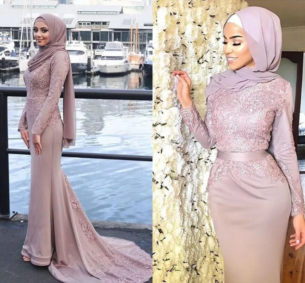 Plus Size Muslim Evening Dresses Mermaid Long Sleeves Lace Beaded Islamic Dubai Saudi Arabic Long Formal Evening Gown
Plus Size Muslim Evening Dresses Mermaid Long Sleeves Lace Beaded Islamic Dubai Saudi Arabic Long Formal Evening Gown