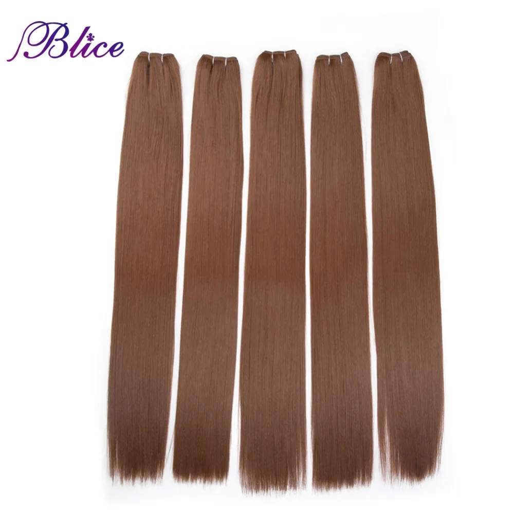 Blice Synthetic Hair Extensions 5 Pieces/Lot 26 Inch #30 Yaki Straight Hair Weaving Long Length 100g/Piece All Colors Available
Blice Synthetic Hair Extensions 5 Pieces/Lot 26 Inch #30 Yaki Straight Hair Weaving Long Length 100g/Piece All Colors Available