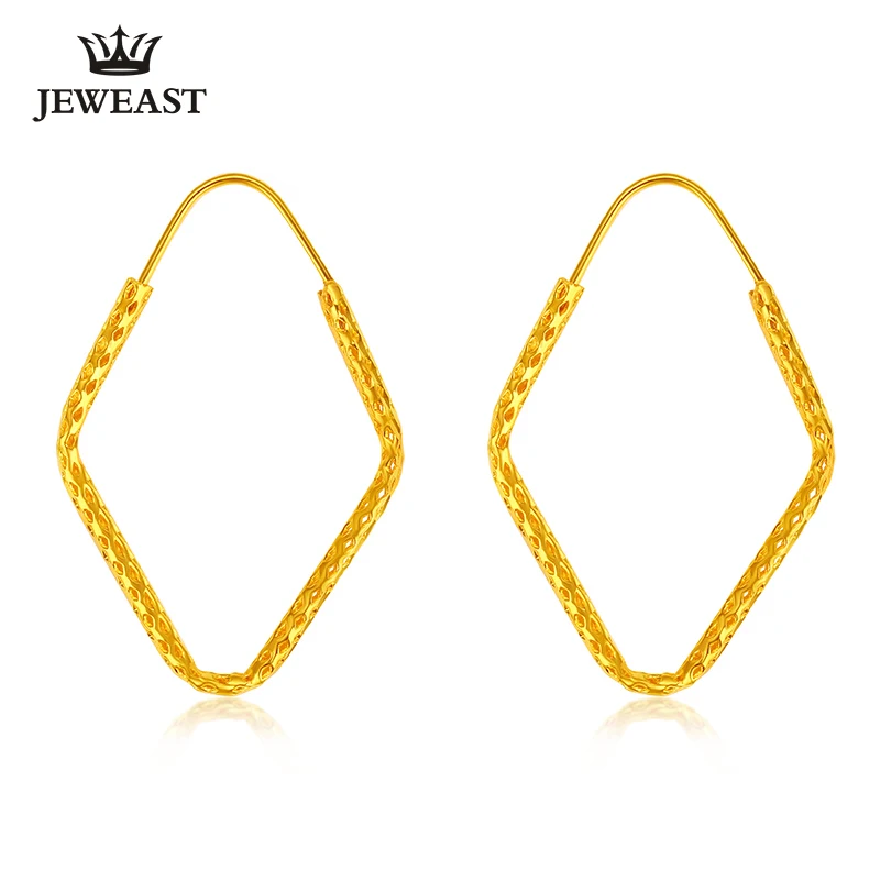 JLZB 24K Pure Gold Earring Real AU 999 Solid Gold Earrings Simple Trendy Diamond Upscale Classic Fine Jewelry Hot Sell New 2023
JLZB 24K Pure Gold Earring Real AU 999 Solid Gold Earrings Simple Trendy Diamond Upscale Classic Fine Jewelry Hot Sell New 2023