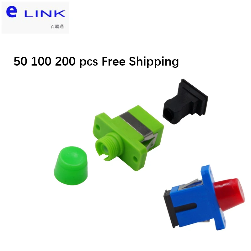 fiber optic adapter 50pcs SC-FC plastic blue green single-mode Simplex connector APC SM coupler free shipping ELINK 0.2dB
fiber optic adapter 50pcs SC-FC plastic blue green single-mode Simplex connector APC SM coupler free shipping ELINK 0.2dB