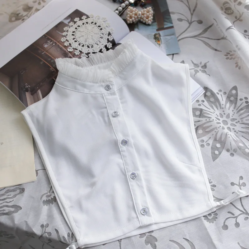 YSMILE Y Solid Color Stand Necklace Collar Women Daily Shirt Lapel Tops Accessory White Lace Fake Collar P2293
YSMILE Y Solid Color Stand Necklace Collar Women Daily Shirt Lapel Tops Accessory White Lace Fake Collar P2293