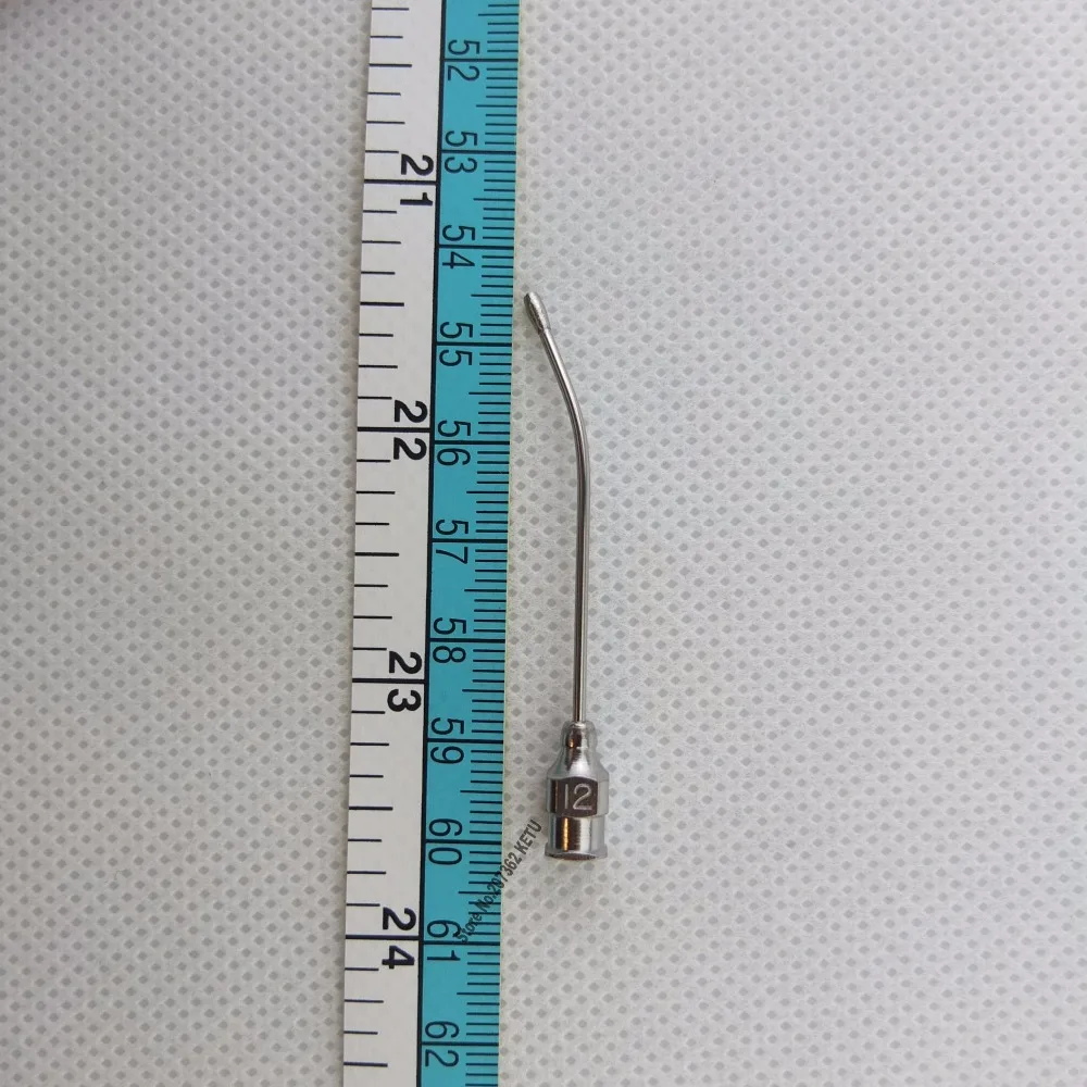 10pcs/lot 1.2mm x 55mm #12 Bent Hand Feeding Rearing Gavage Crop Needle Medication Tube Cage Birds Mice
10pcs/lot 1.2mm x 55mm #12 Bent Hand Feeding Rearing Gavage Crop Needle Medication Tube Cage Birds Mice