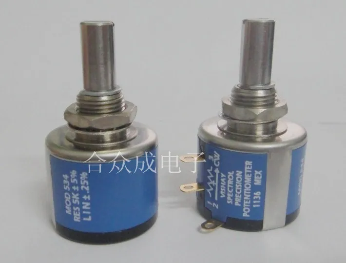 SPECTROL 534-1-1 102 202 502 10 кругов многоповоротный потенциометр 2 Вт аутентичный переключатель
SPECTROL 534-1-1 102 202 502 10 кругов многоповоротный потенциометр 2 Вт аутентичный переключатель