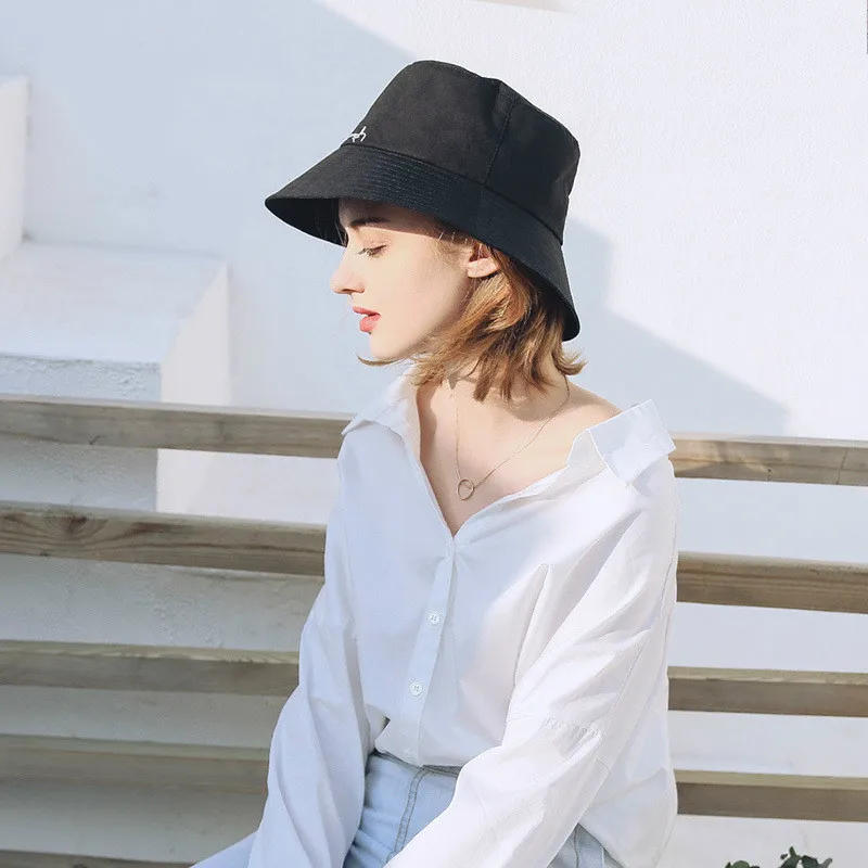 Fisherman's Hat Japanese Sunshade Bucket Cap Female Summer Korean Version Sun Protection Travel Outdoor Casual Women Caps H7122
Fisherman's Hat Japanese Sunshade Bucket Cap Female Summer Korean Version Sun Protection Travel Outdoor Casual Women Caps H7122
