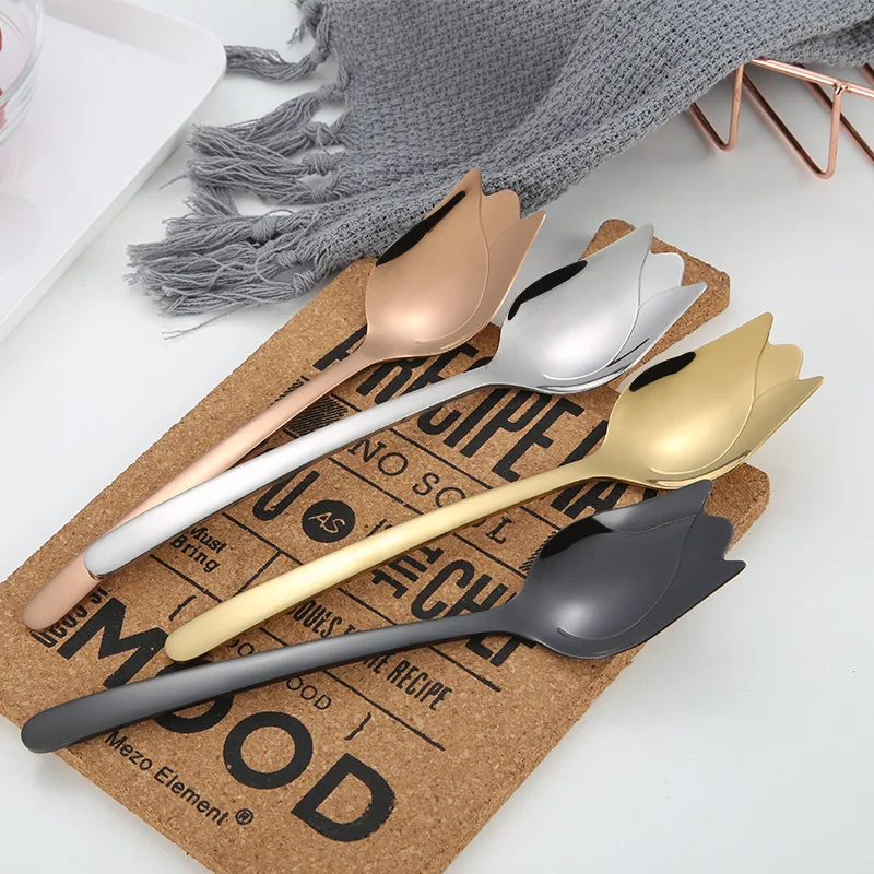 304 Stainless Steel Rose Flower Shape Big Spoons Korean Style Long Handle Dinner Soup Ladle Dessert Scoop Ice Mixing Spoons 4pcs
304 Stainless Steel Rose Flower Shape Big Spoons Korean Style Long Handle Dinner Soup Ladle Dessert Scoop Ice Mixing Spoons 4pcs