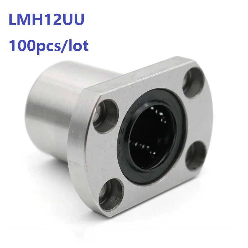100pcs/lot LMH12UU LMH12 Flange Linear Bearing CNC Linear Bushing for 3D printer parts Rods
100pcs/lot LMH12UU LMH12 Flange Linear Bearing CNC Linear Bushing for 3D printer parts Rods