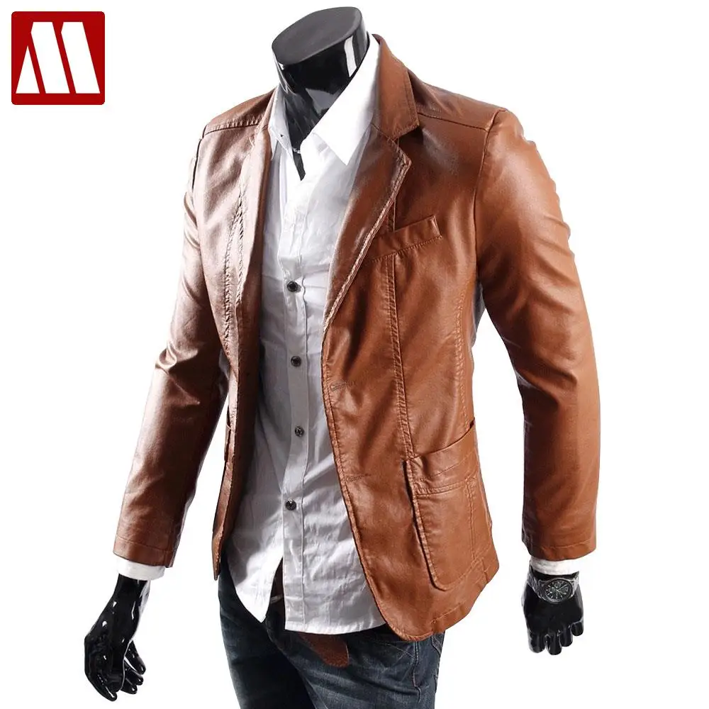 Leather Jacket Leather Suit Men's Waterproof Blazer Coats Brand Faux Leather for Men Casaul Slim Male up to 7XL Big Size Blue
Leather Jacket Leather Suit Men's Waterproof Blazer Coats Brand Faux Leather for Men Casaul Slim Male up to 7XL Big Size Blue