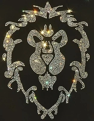 2pc/lot white clear lion iron on crystal transfers design hot fix rhinestone applique stickers for shirt
2pc/lot white clear lion iron on crystal transfers design hot fix rhinestone applique stickers for shirt