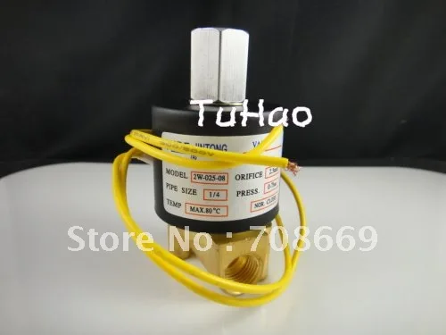 Электрический Соленоидный клапан воды воздуха N/O 12V DC 1/4 "Нормально открытый тип
Электрический Соленоидный клапан воды воздуха N/O 12V DC 1/4 "Нормально открытый тип