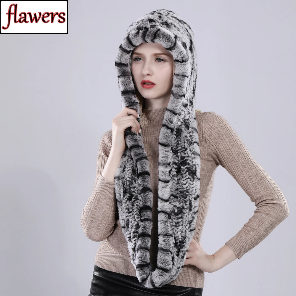 New Winter Women Real Fur Hat Scarves Lady Knitted Natural Rex Rabbit Fur Hooded Scarves 2024 Russia Warm Genuine Fur Caps Scarf
New Winter Women Real Fur Hat Scarves Lady Knitted Natural Rex Rabbit Fur Hooded Scarves 2024 Russia Warm Genuine Fur Caps Scarf