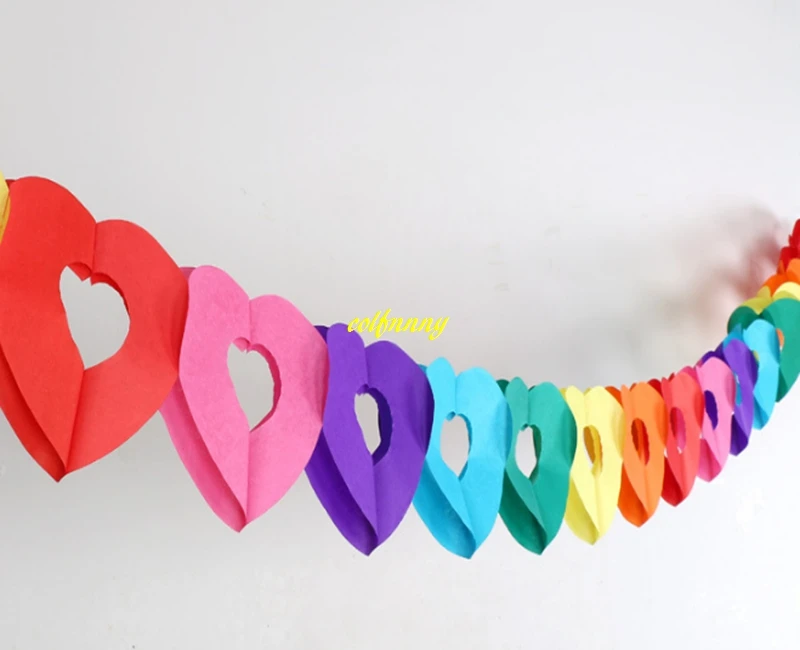 300pcs/lot Fast shipping Wedding Pennants Festival Banner Flags Colorful Paper Garland Children Kids Birthday Party Banner
300pcs/lot Fast shipping Wedding Pennants Festival Banner Flags Colorful Paper Garland Children Kids Birthday Party Banner