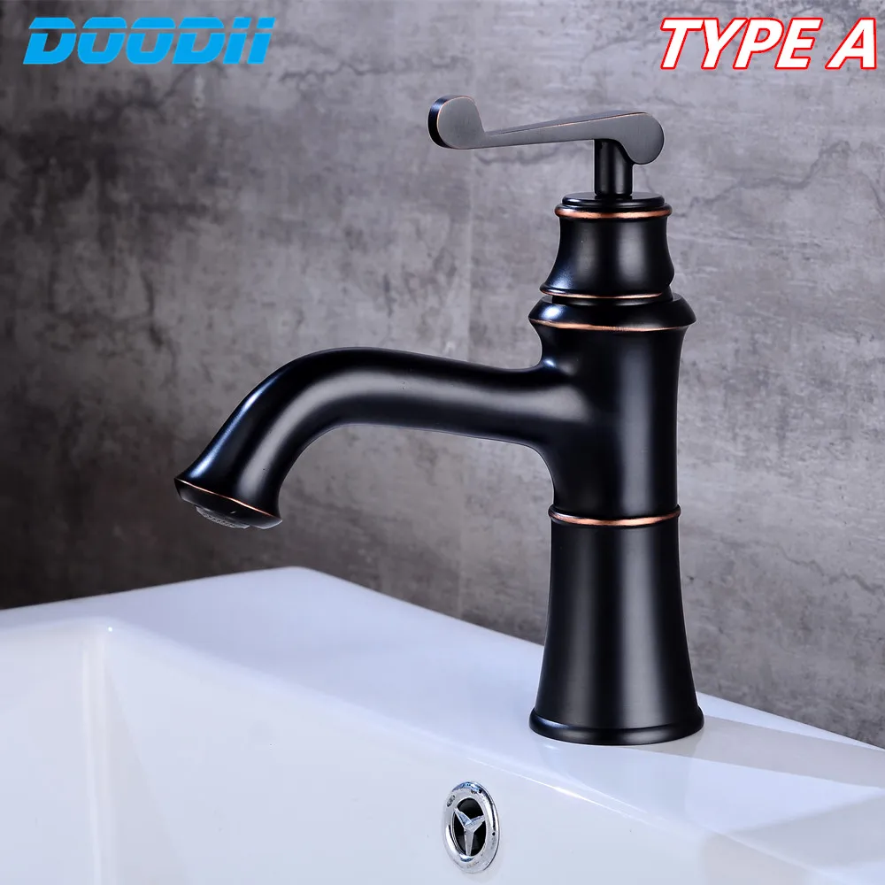 New Basin Faucet Contemporary Bathroom Faucet Brass Single Handle Single Hole Hot and Cold Faucet Deck Assemb Torneira DOODII
New Basin Faucet Contemporary Bathroom Faucet Brass Single Handle Single Hole Hot and Cold Faucet Deck Assemb Torneira DOODII