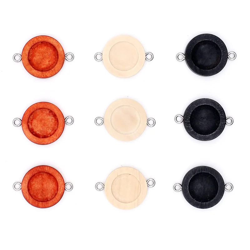 Aiovlo 20pcs/lot Fit 12mm Wooden Two Holes Hanging Stainless Steel Sheep Eye Cabochon Base Setting for DIY Jewelry Making
Aiovlo 20pcs/lot Fit 12mm Wooden Two Holes Hanging Stainless Steel Sheep Eye Cabochon Base Setting for DIY Jewelry Making