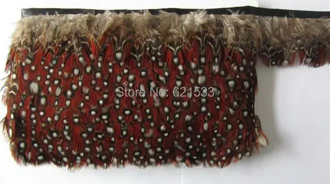The Satyr Tragopan pheasant feather trim,Crimson Horned Pheasant trim,Tragopan temminckii pheasant feather fringe,10meters
The Satyr Tragopan pheasant feather trim,Crimson Horned Pheasant trim,Tragopan temminckii pheasant feather fringe,10meters