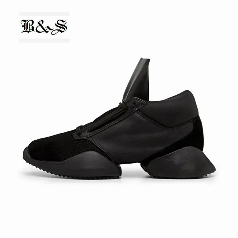 Black& Street Exclusive 2018 New Tide genuine Leather Punk Boots European station star catwalk tank leather Boots Unisex shoes
Black& Street Exclusive 2018 New Tide genuine Leather Punk Boots European station star catwalk tank leather Boots Unisex shoes