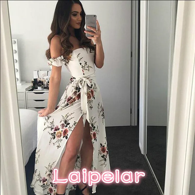 Summer 2021 Sexy V-neck strapless gown casual shirt dress party dress beach lady cute dress
Summer 2021 Sexy V-neck strapless gown casual shirt dress party dress beach lady cute dress