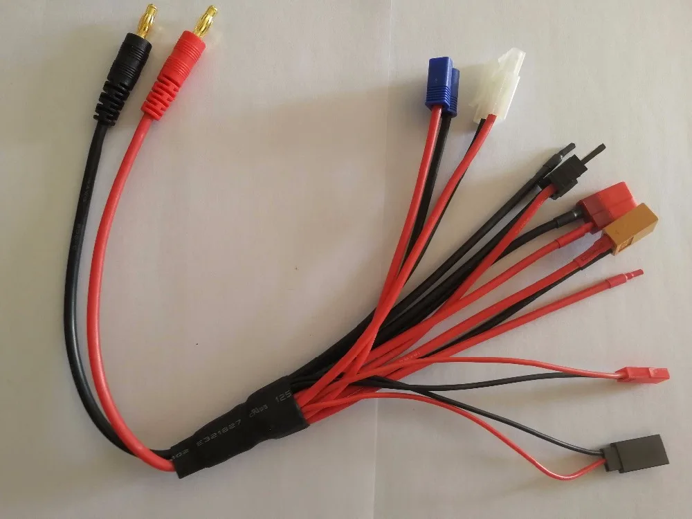 Multifunctional Lipo Battery Multi Charger XT60 EC3 Plug Convert Cable Transfer Line RC Hobbies Accessories For IMAX B6 Charger
Multifunctional Lipo Battery Multi Charger XT60 EC3 Plug Convert Cable Transfer Line RC Hobbies Accessories For IMAX B6 Charger