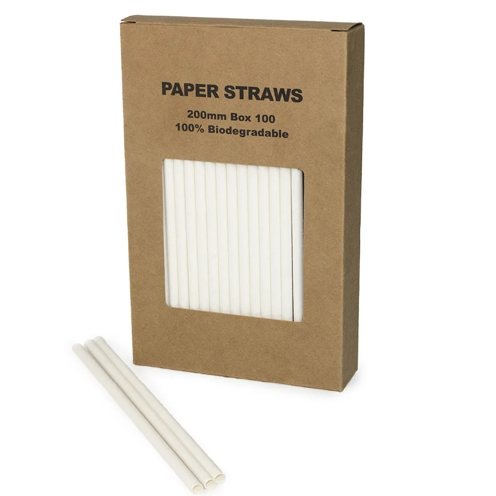 Free Shipping 100% Biodegradable Paper Straws Drinking Paper Straws Plain White Paper Straws 104 Box(100pcs)
Free Shipping 100% Biodegradable Paper Straws Drinking Paper Straws Plain White Paper Straws 104 Box(100pcs)