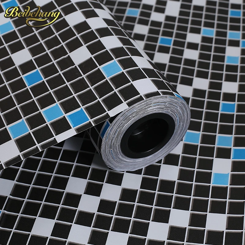 beibehang 60X500cm Bathroom wall stickers PVC mosaic wallpaper kitchen waterproof tile stickers plastic self adhesive wall paper
beibehang 60X500cm Bathroom wall stickers PVC mosaic wallpaper kitchen waterproof tile stickers plastic self adhesive wall paper