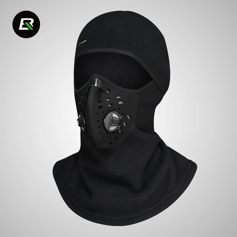 ROCKBROS Winter Fleece Cycling Headwear with Full Face Mask Bicycle Cap Riding Hat Windproof Bike Scarf for Head Neck Face Black
ROCKBROS Winter Fleece Cycling Headwear with Full Face Mask Bicycle Cap Riding Hat Windproof Bike Scarf for Head Neck Face Black