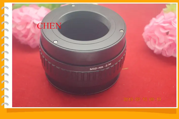 m42-Nik Z Mount Lens Adapter ring for m42 lens to nikon Z Z6 Z7 Camera body
m42-Nik Z Mount Lens Adapter ring for m42 lens to nikon Z Z6 Z7 Camera body