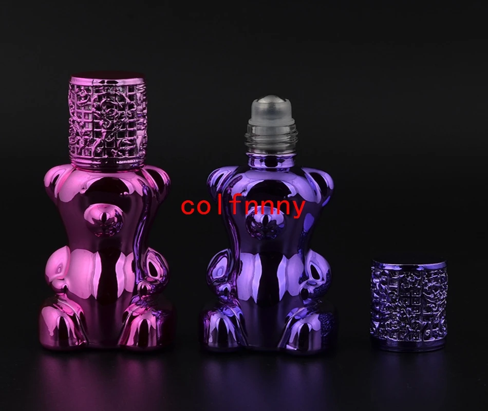 50pcs/lot Fast Shippng Fashion Mini roll on ball Perfume Bottles 12ml Small Bear UV Glass Bottle Frascos Rellenables
50pcs/lot Fast Shippng Fashion Mini roll on ball Perfume Bottles 12ml Small Bear UV Glass Bottle Frascos Rellenables